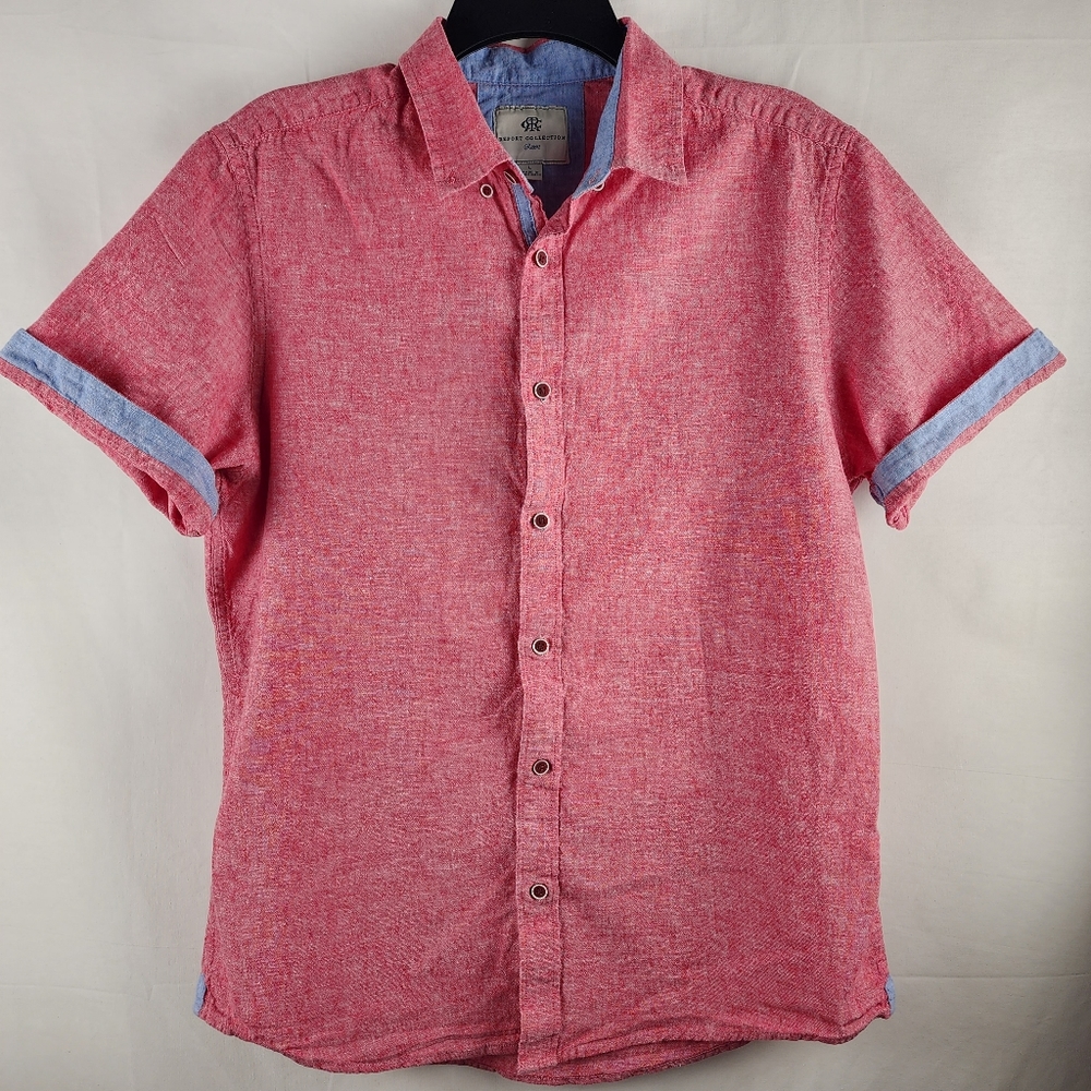 Report Collection Short Sleeve Button Down (L)